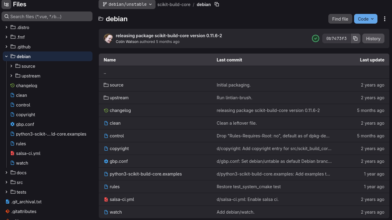 Lots more files to manage